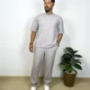 Pantalon et T-shirt Oversize en coton Lycra 270 GSM Simple G – Image 7