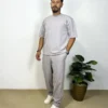 Pantalon et T-shirt Oversize en coton Lycra 270 GSM Simple G – Image 2