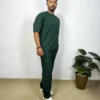 Pantalon et T-shirt Oversize en coton Lycra 270 GSM Simple – Image 6